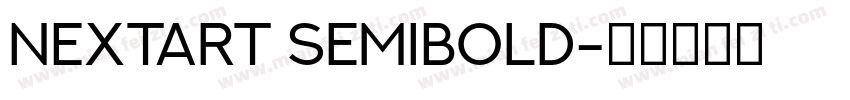 NEXTART SemiBold字体转换